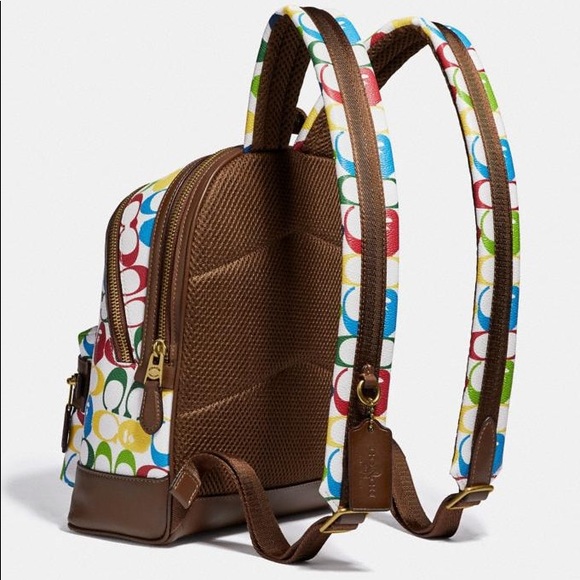 BAPE X COACH ACADEMY BACKPACK 23 IN CANVAS APE - Picture 5 of 8